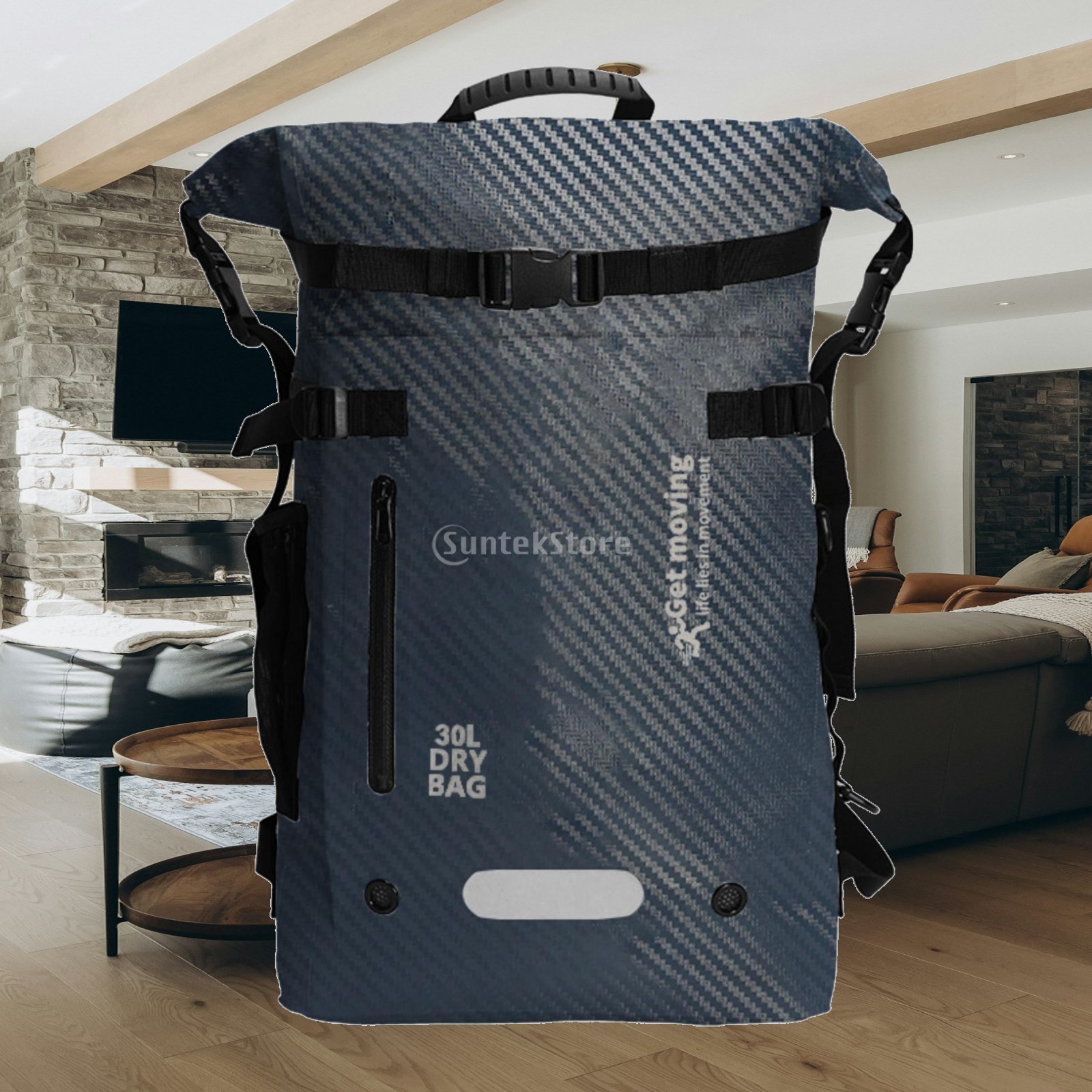 Outdoor Adventure Backpack - Водонепроницаемая сумка для лодки из углеродного
