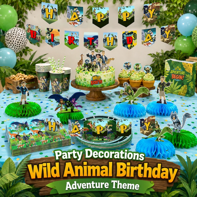 Outdoor Adventure Birthday Party - Пикник на день рождения в стиле