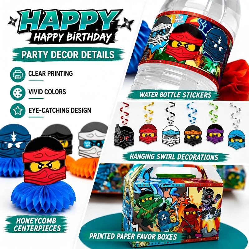 Набор декораций для дня рожден – обзор и цена Outdoor Adventure Birthday Party